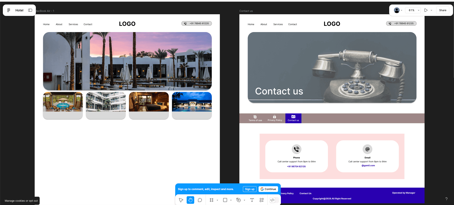 Hotel & Booking